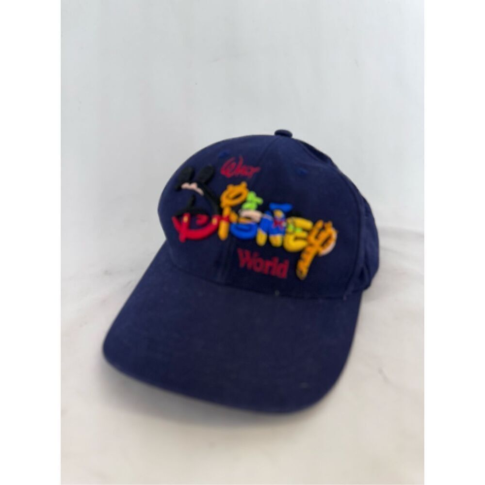 Walt Disney World Unisex Vintage Character Lettering Embroidered Baseball Cap Ha - Picture 7 of 8
